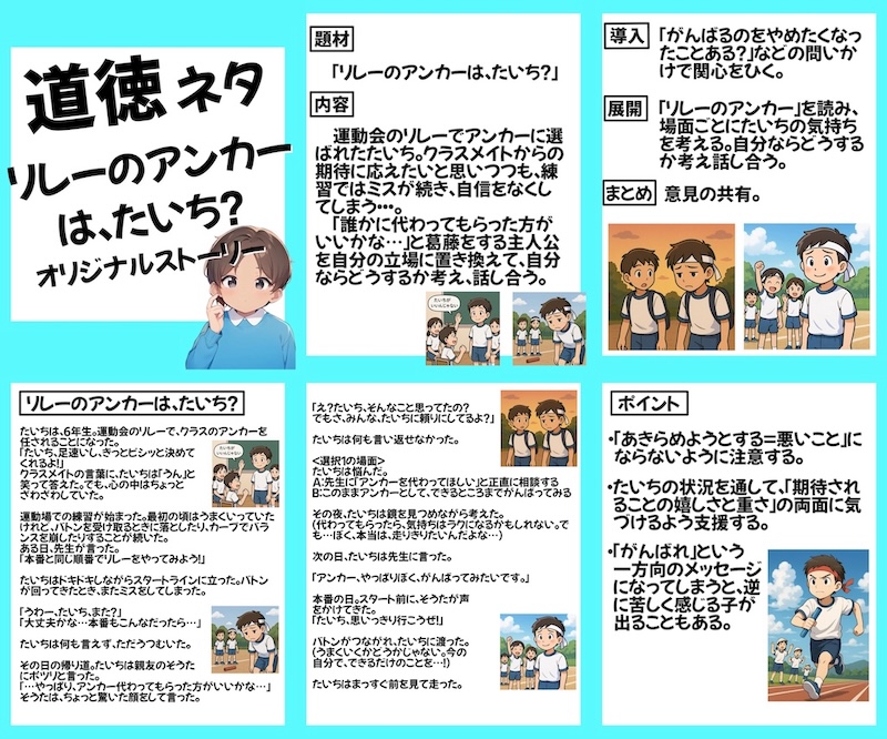 道徳の授業ネタ