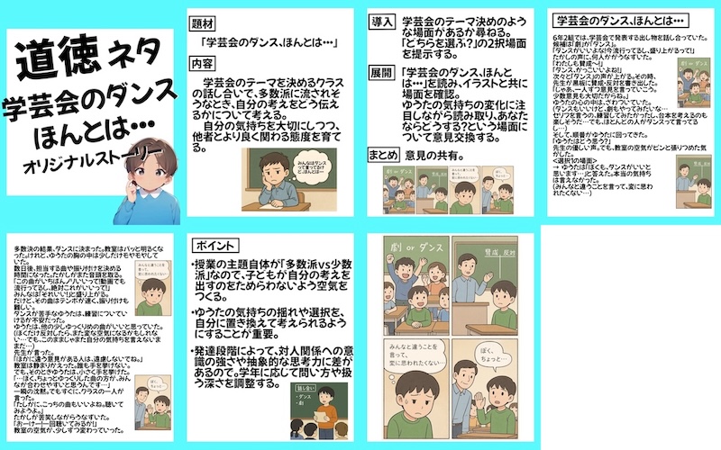 道徳の授業ネタ