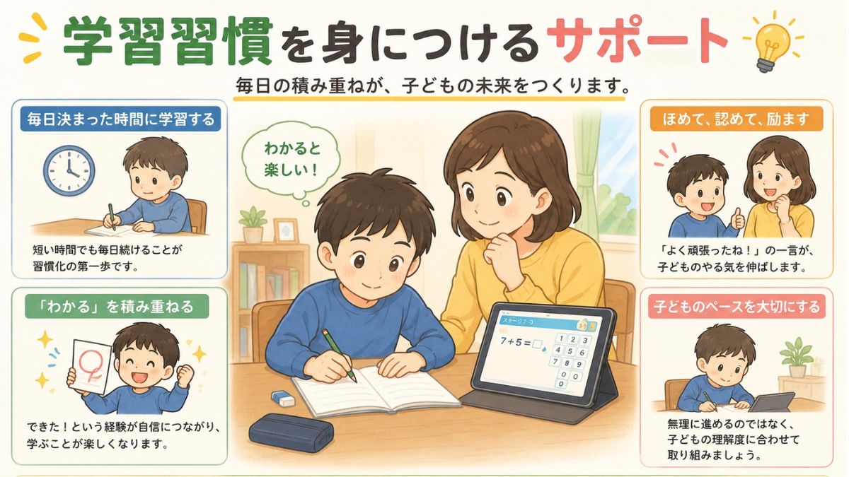 中学受験の鍵は学習習慣と家庭のサポート