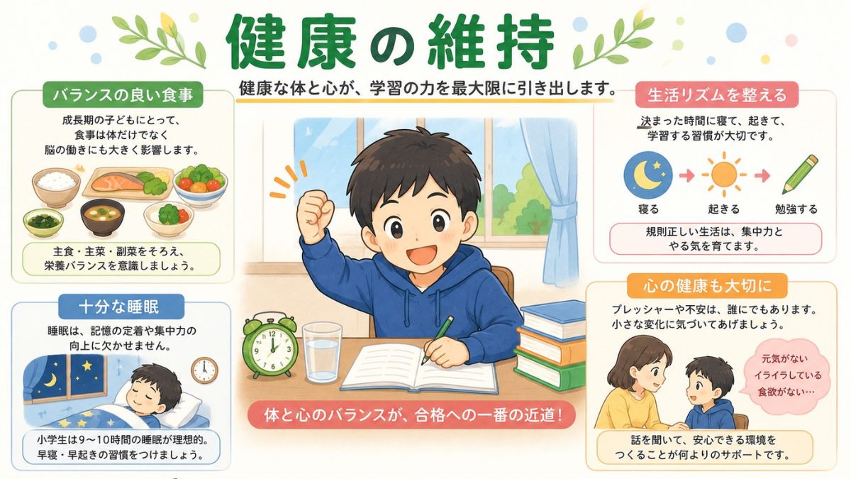 中学受験の鍵は学習習慣と家庭のサポート