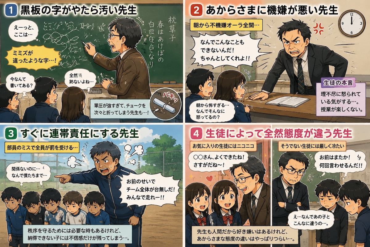 懐かしのあんな先生、こんな先生