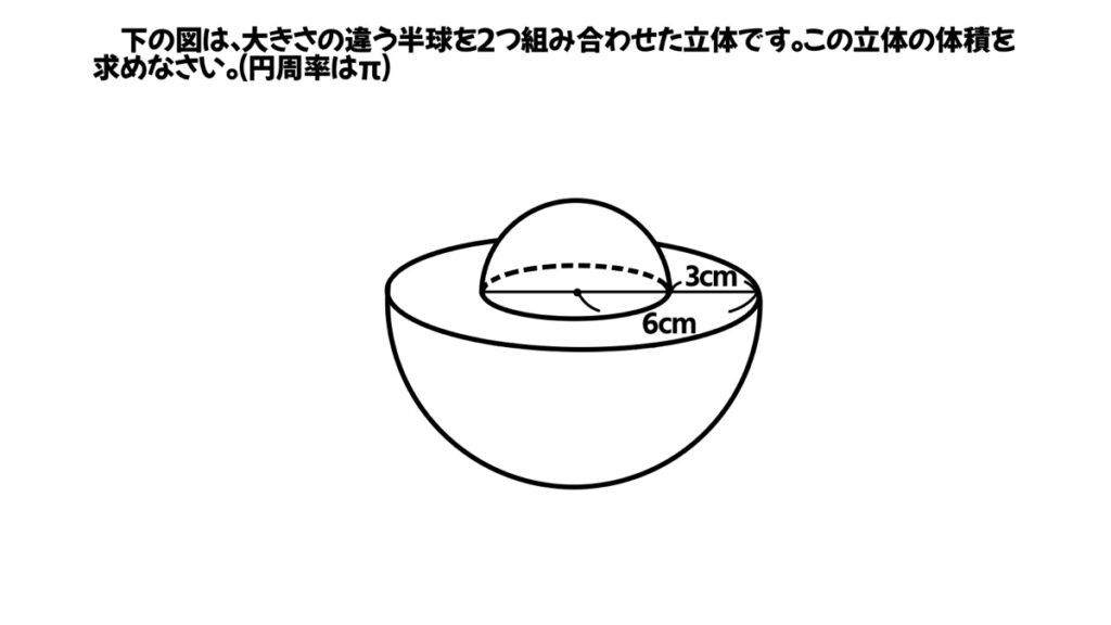 数学の体積を求める問題