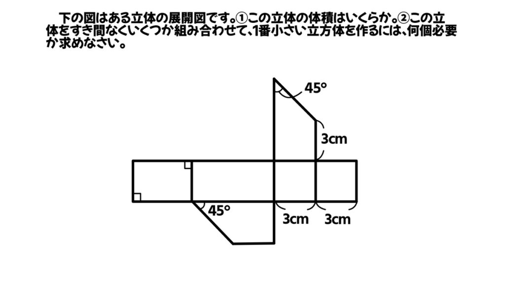 数学の体積を求める問題