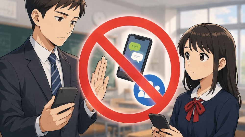 先生と生徒はLINE交換していいの?