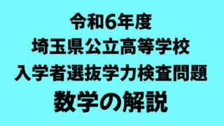塾講師オリジナル数学解説 埼玉公立高入試 2026年度用 全問動画付 塾講師オリジナル 数学解説 全133ページ 埼玉 公立高入試 2026