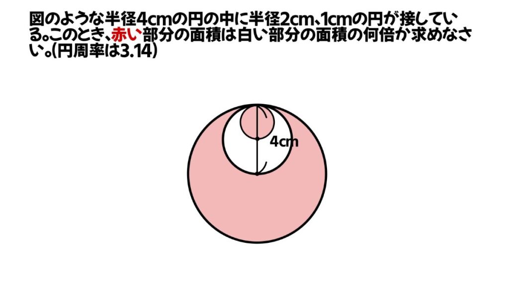 円周率を使った算数の問題