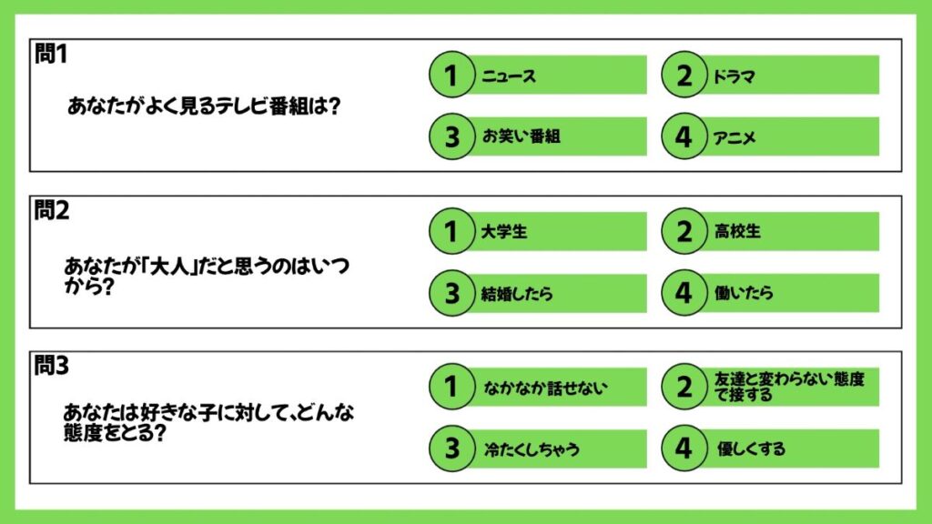 学校で使える心理テストの画像