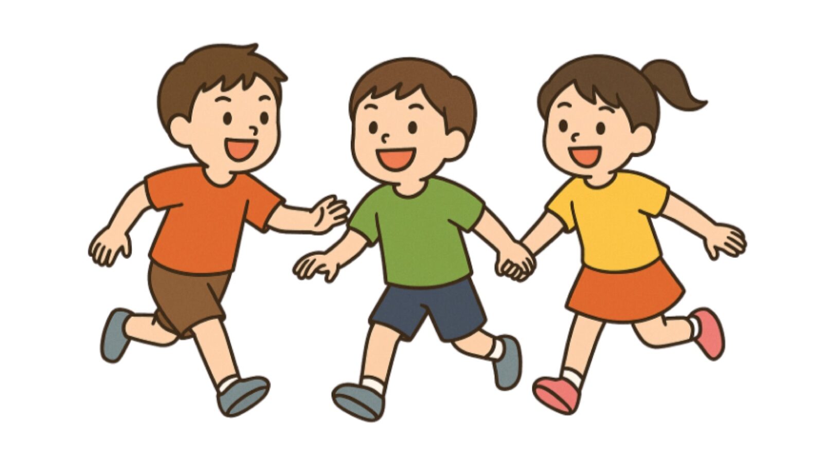 手つなぎ鬼の画像