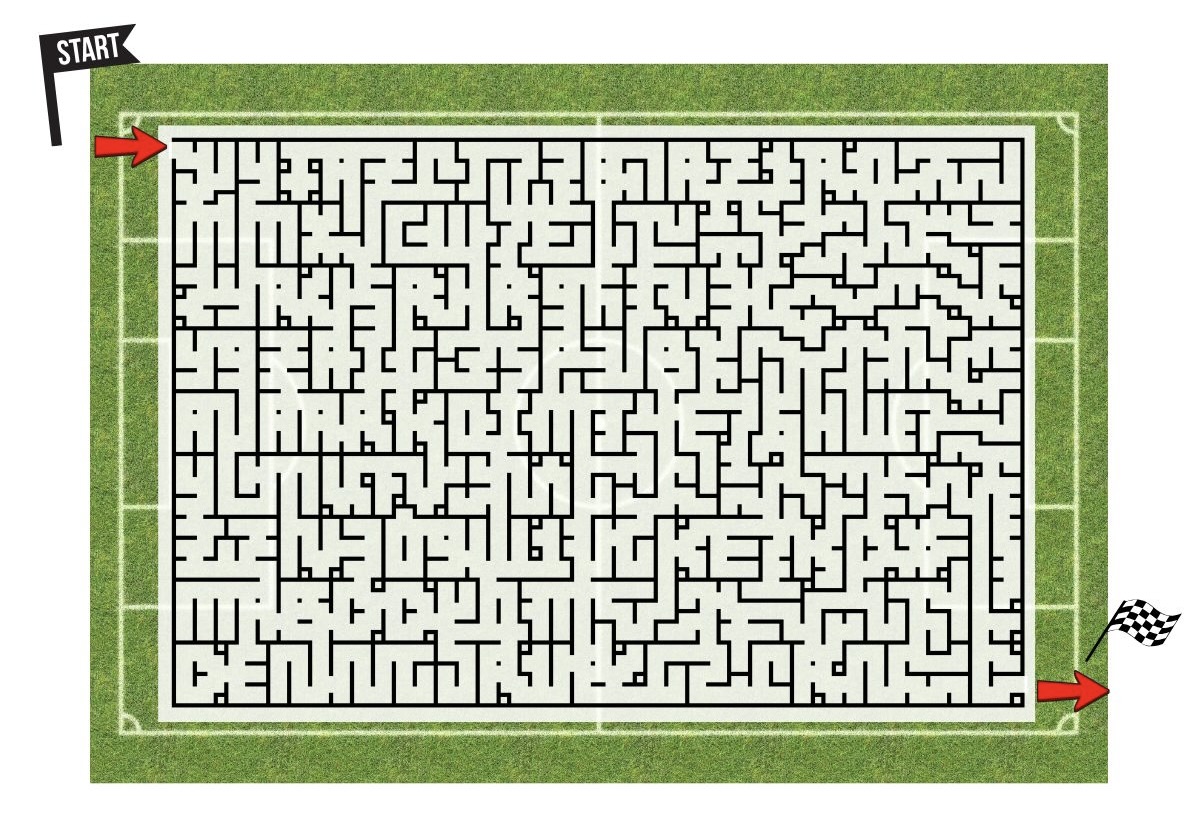 小学生向け迷路の問題
