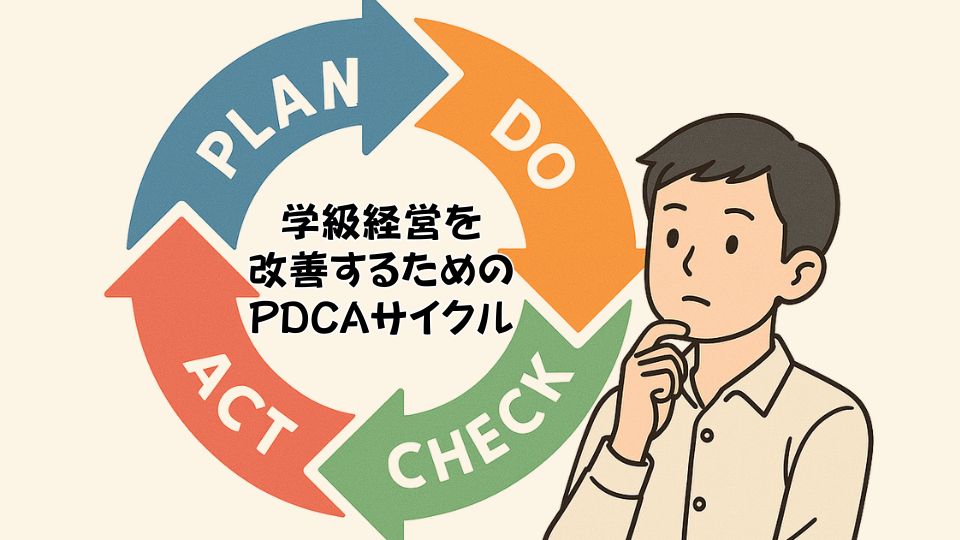 学級経営を改善するたえのPDDAサイクル