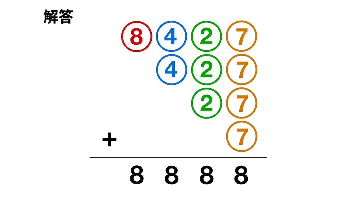 ひっさんパズルクイズの画像