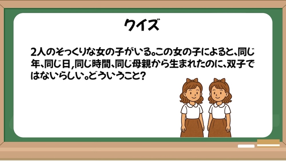発想力を鍛える問題の画像