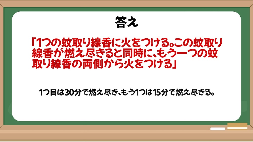 発想力を鍛える問題の画像
