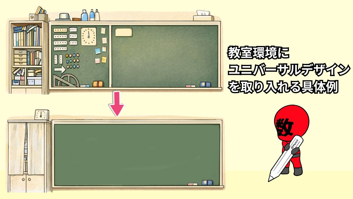 ユニバーサルデザインを教室環境・授業改善に取り入れる方法と具体例