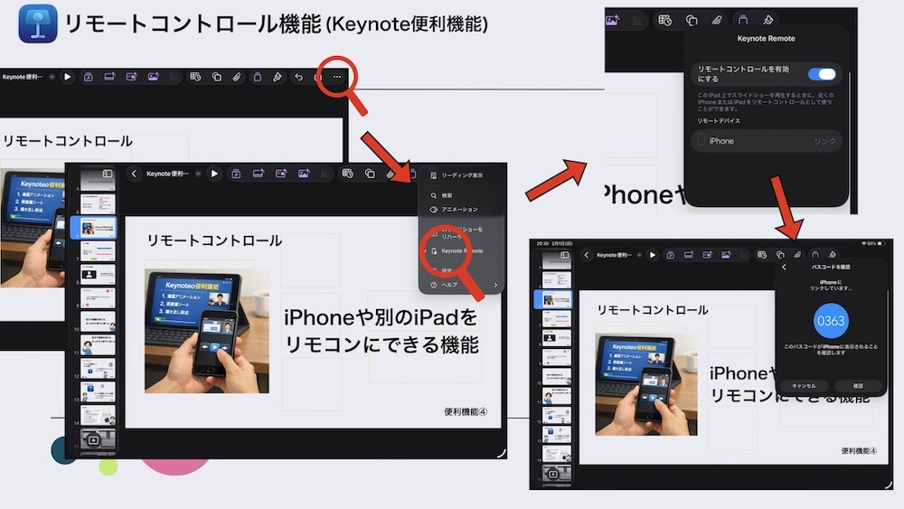 Keynoteの便利機能紹介の画像