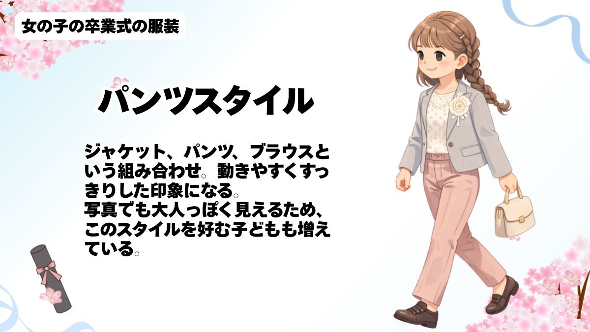 女の子の卒業式の服装の画像