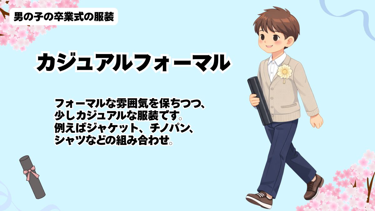 男の子の卒業式の服装の画像