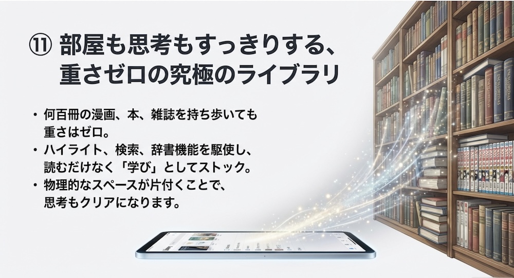 iPadで電子書籍を読む