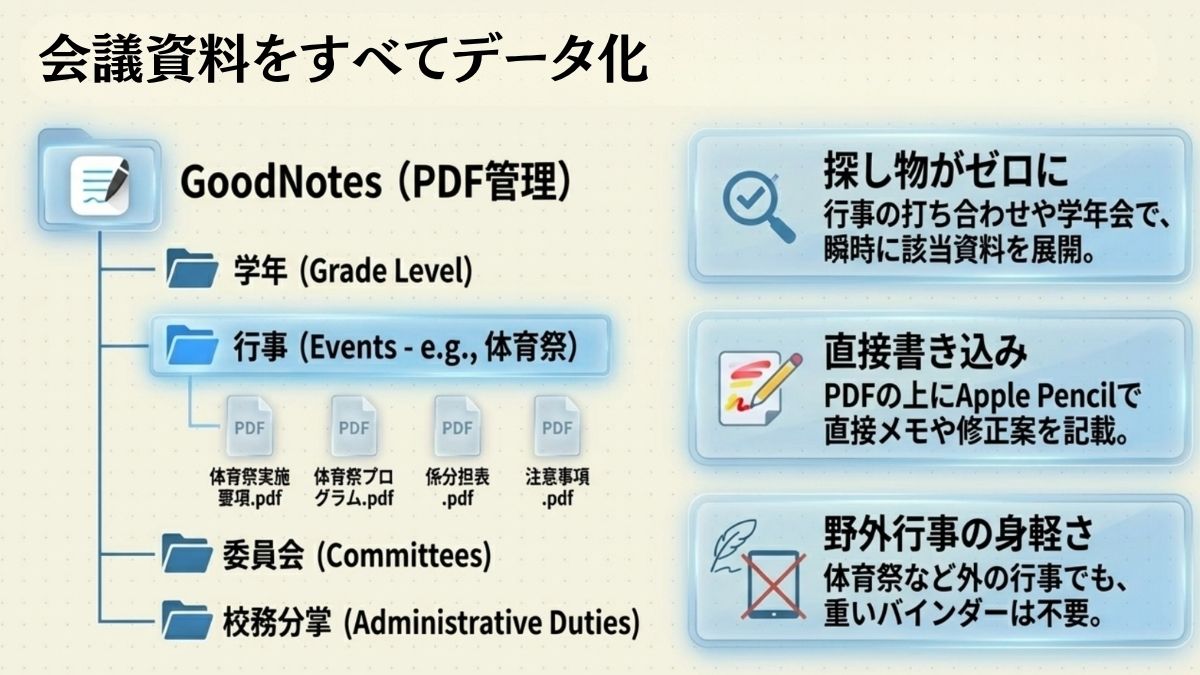 Goodnotesで先生の働き方は変わる