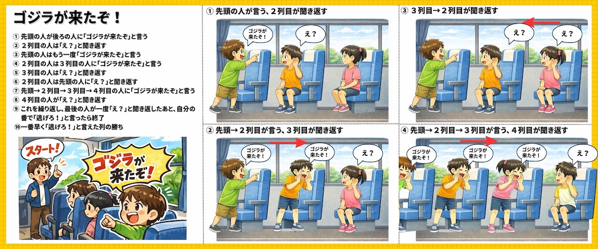 バスレク【ゴジラが来たぞ】