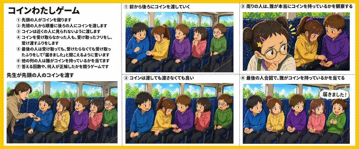 バスレク【コインわたしゲーム】