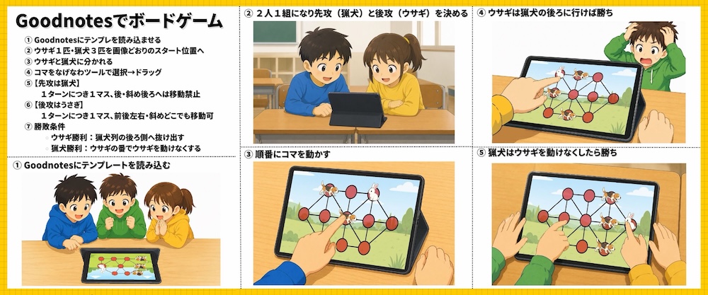 学校のタブレットを使ったICTレク
