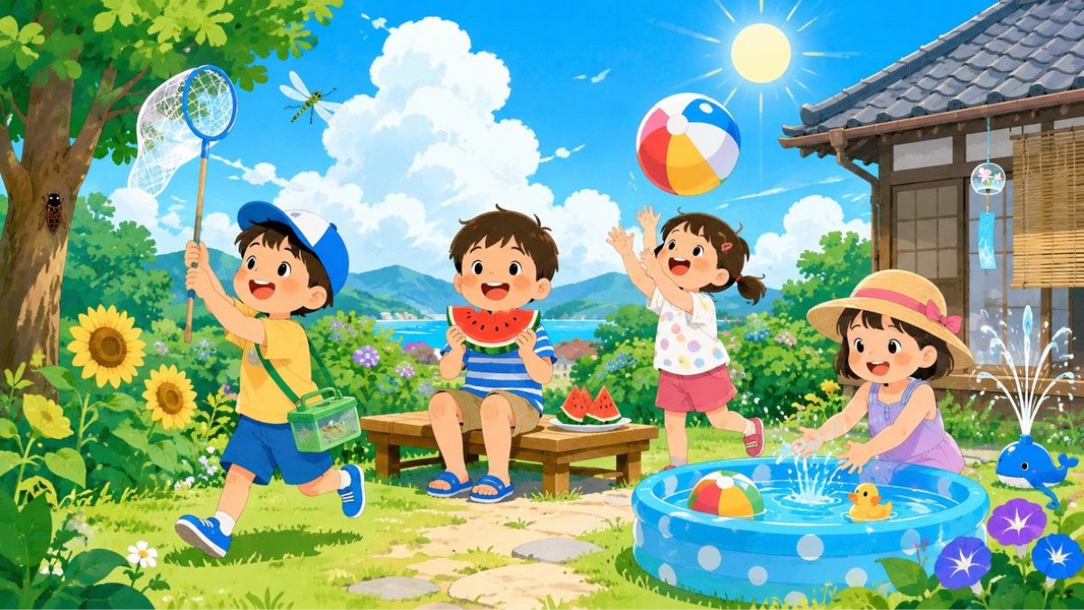夏休みの過ごし方クイズ