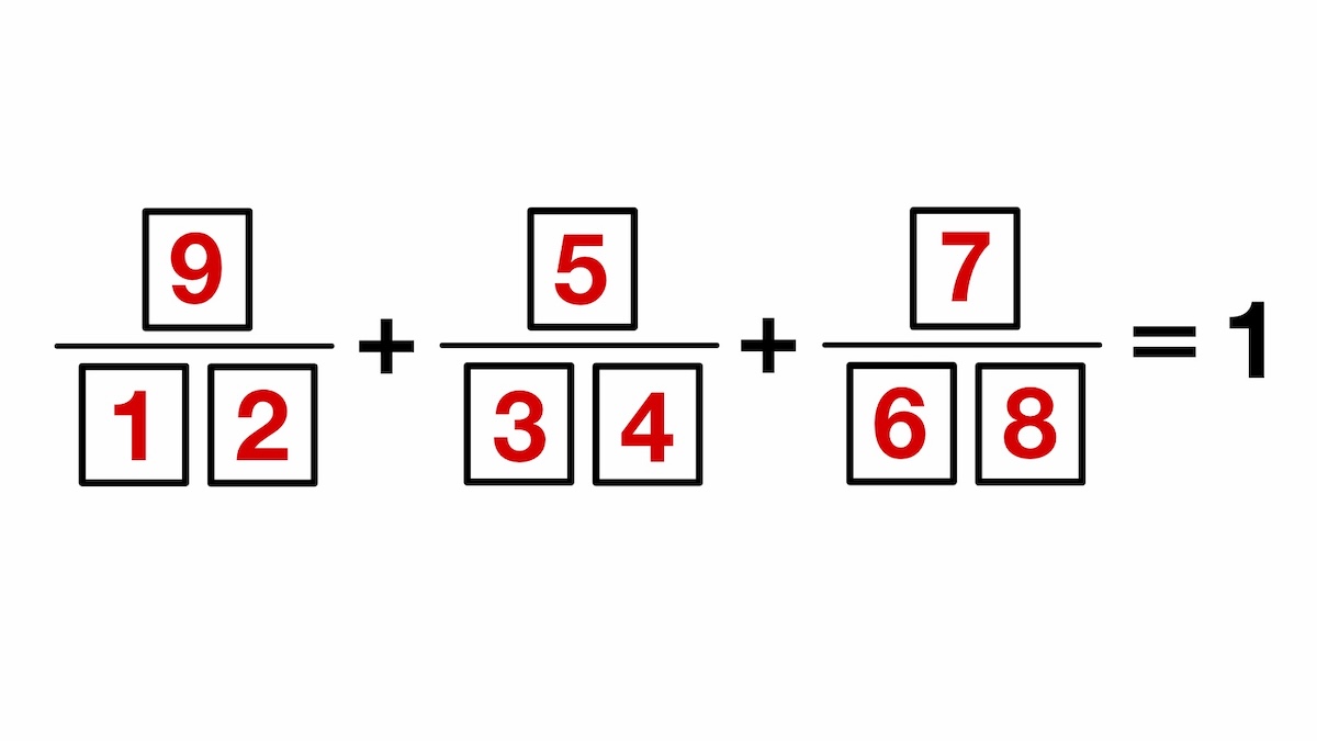 分数の算数クイズ