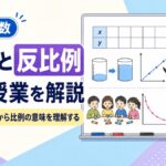 比例と反比例の導入授業