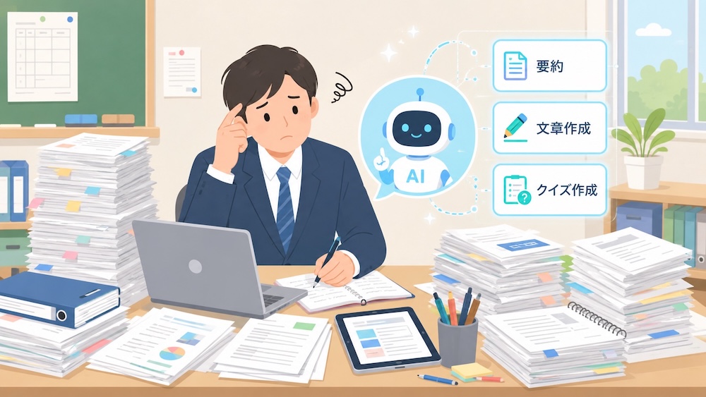 教員が使うべきAIツール