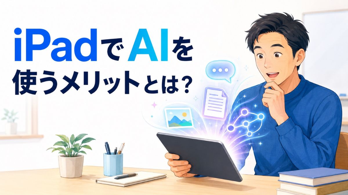 iPadでAIを使うメリット