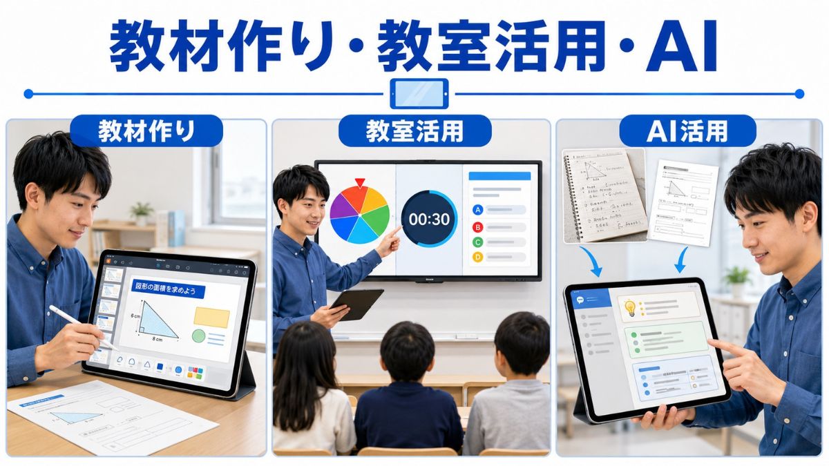 学校の先生がiPadを使うべき理由
