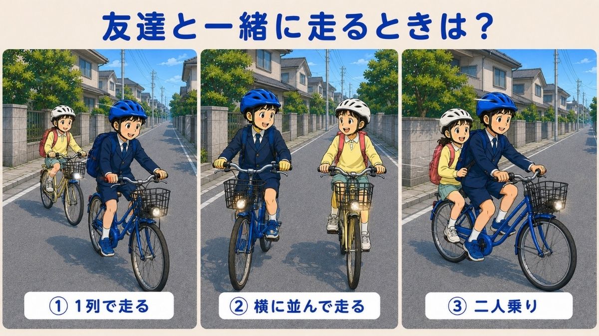 子ども向け自転車安全クイズ