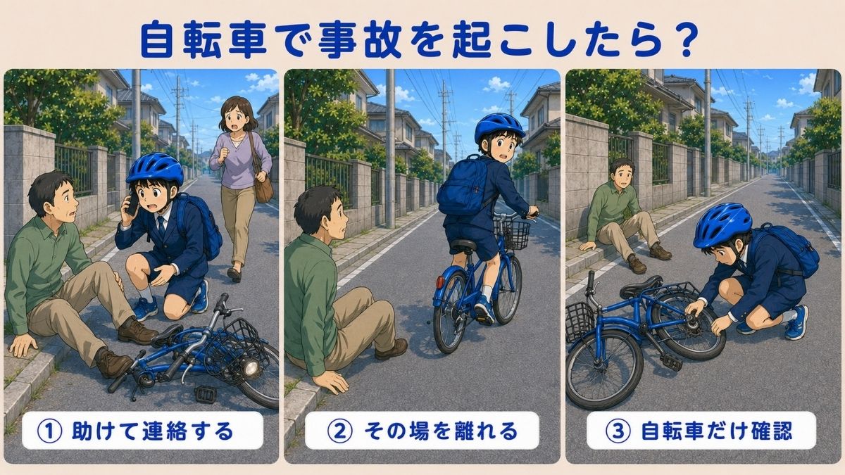 子ども向け自転車安全クイズ