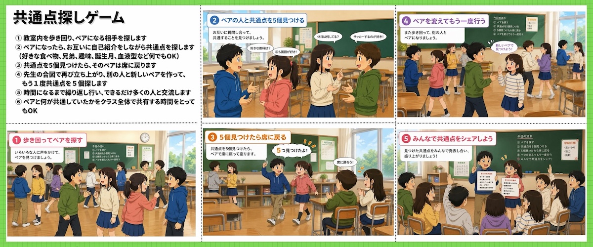 学校で使えるアイスブレイク