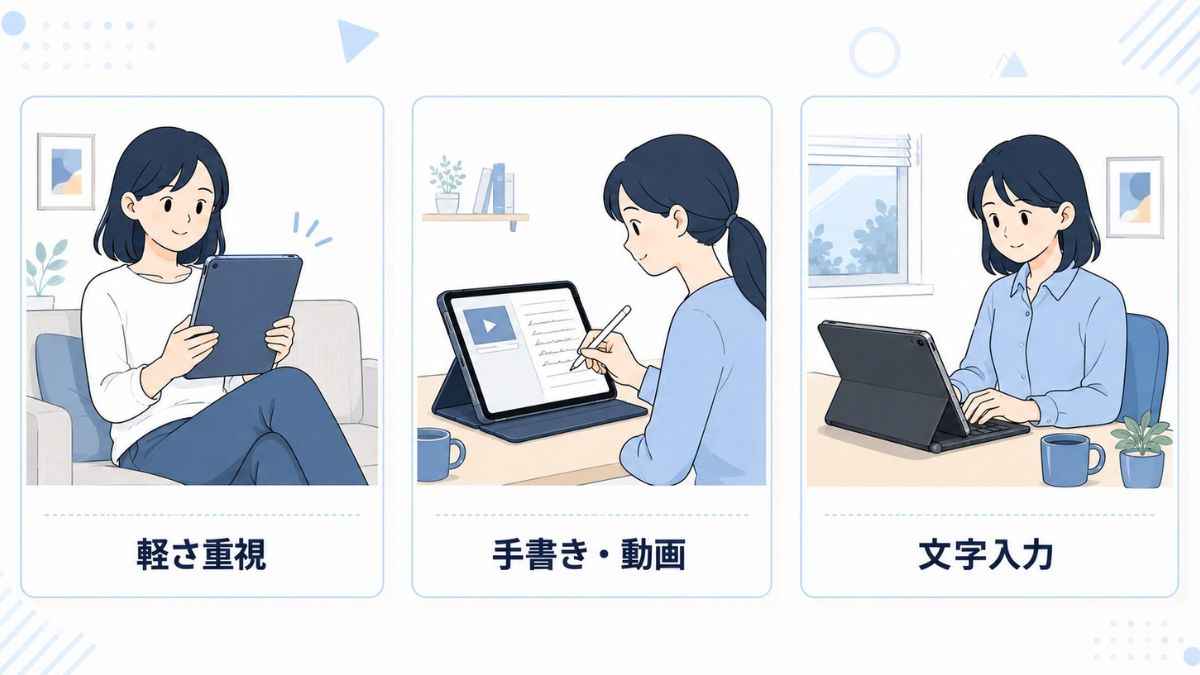 iPadケースはどれが正解?15年間使ってわかった失敗しない選び方